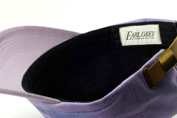 Corduroy Landmark Cap | Shades of Purple