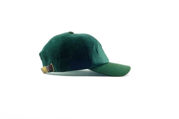 Corduroy Landmark Cap | Hunter Green